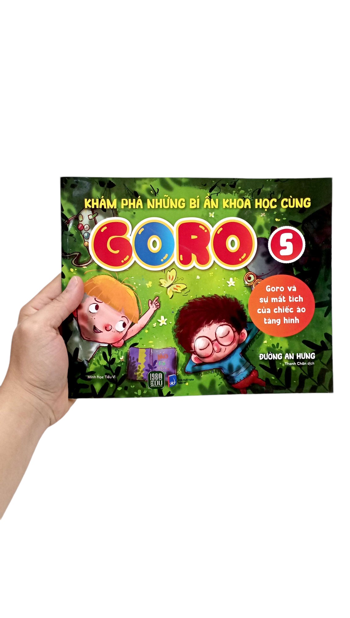 bộ khám phá những bí ẩn khoa học cùng goro - tập 5 - goro và sự mất tích của chiếc áo tàng hình