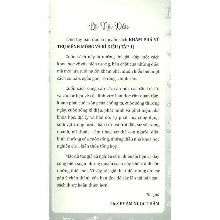 Bo
						
										
										Kham Pha Vu Tru Menh Mong Va Ki Dieu - Tap 1