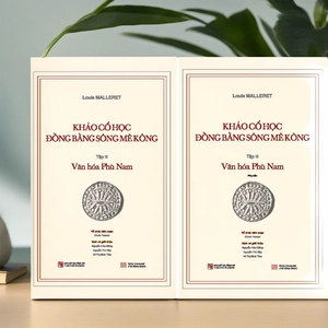 bộ khảo cổ học đồng bằng sông mê kông - tập iii - văn hóa phù nam - bìa cứng - kèm phụ bản 120 trang