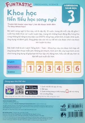 bộ khoa học tiền tiểu học song ngữ- sách học 3