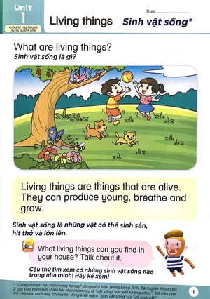 bộ khoa học tiền tiểu học song ngữ - sách học 4