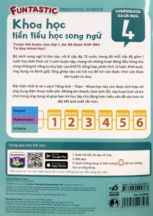 bộ khoa học tiền tiểu học song ngữ - sách học 4