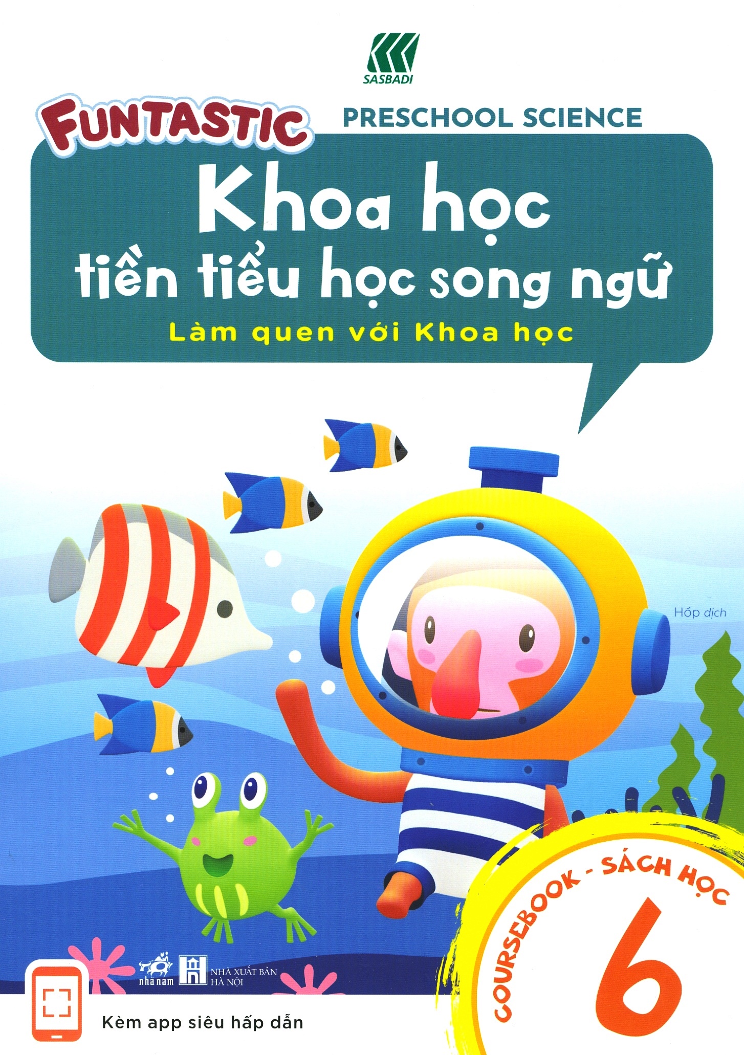 bộ khoa học tiền tiểu học song ngữ- sách học 6