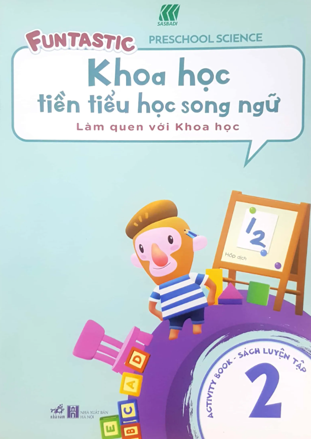 bộ khoa học tiền tiểu học song ngữ- sách luyện tập 2