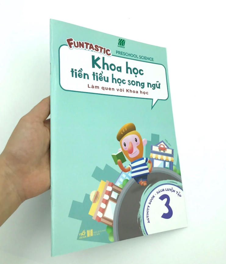 bộ khoa học tiền tiểu học song ngữ- sách luyện tập 3