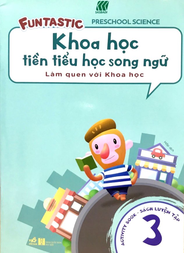 bộ khoa học tiền tiểu học song ngữ- sách luyện tập 3
