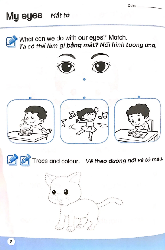 bộ khoa học tiền tiểu học song ngữ- sách luyện tập 3