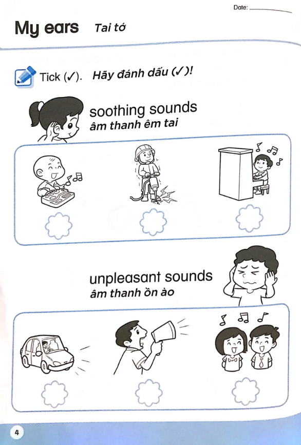 bộ khoa học tiền tiểu học song ngữ- sách luyện tập 3