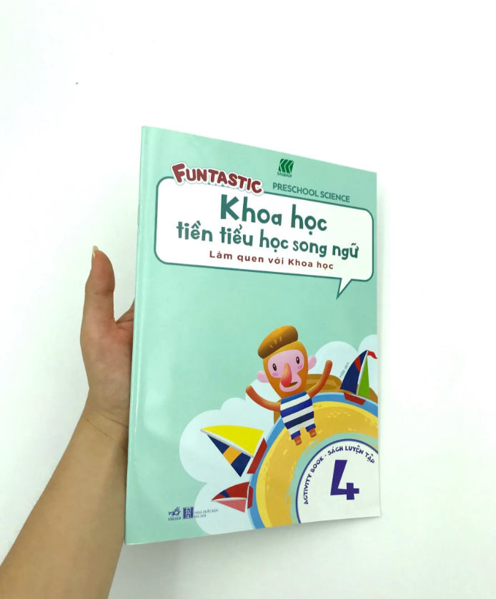 bộ khoa học tiền tiểu học song ngữ- sách luyện tập 4