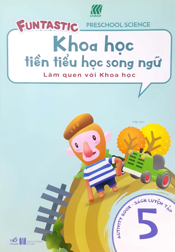 bộ khoa học tiền tiểu học song ngữ- sách luyện tập 5