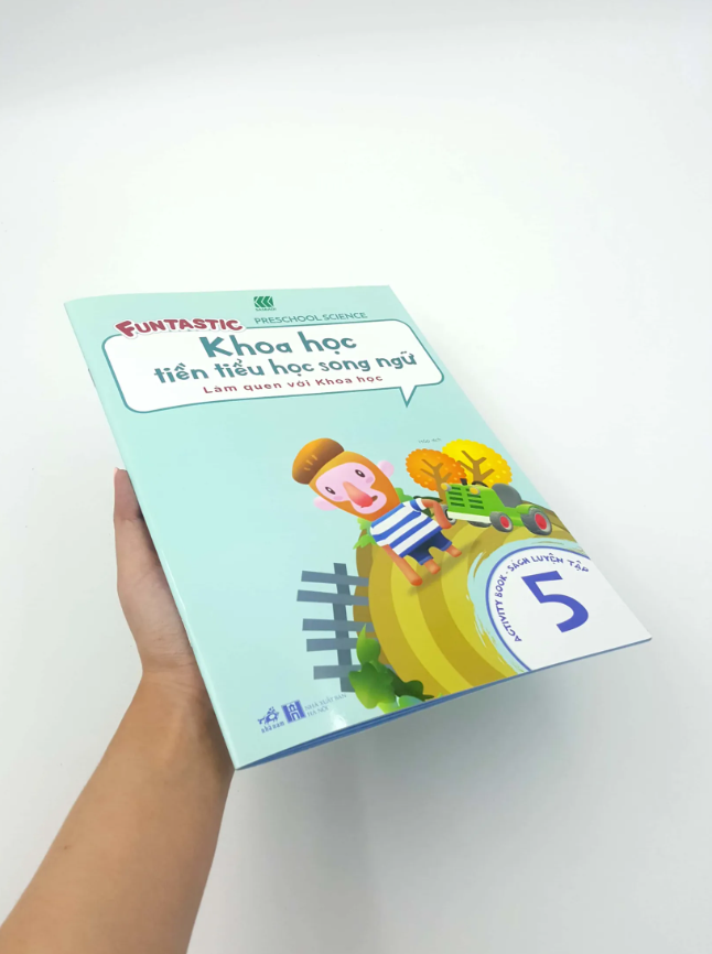 bộ khoa học tiền tiểu học song ngữ- sách luyện tập 5