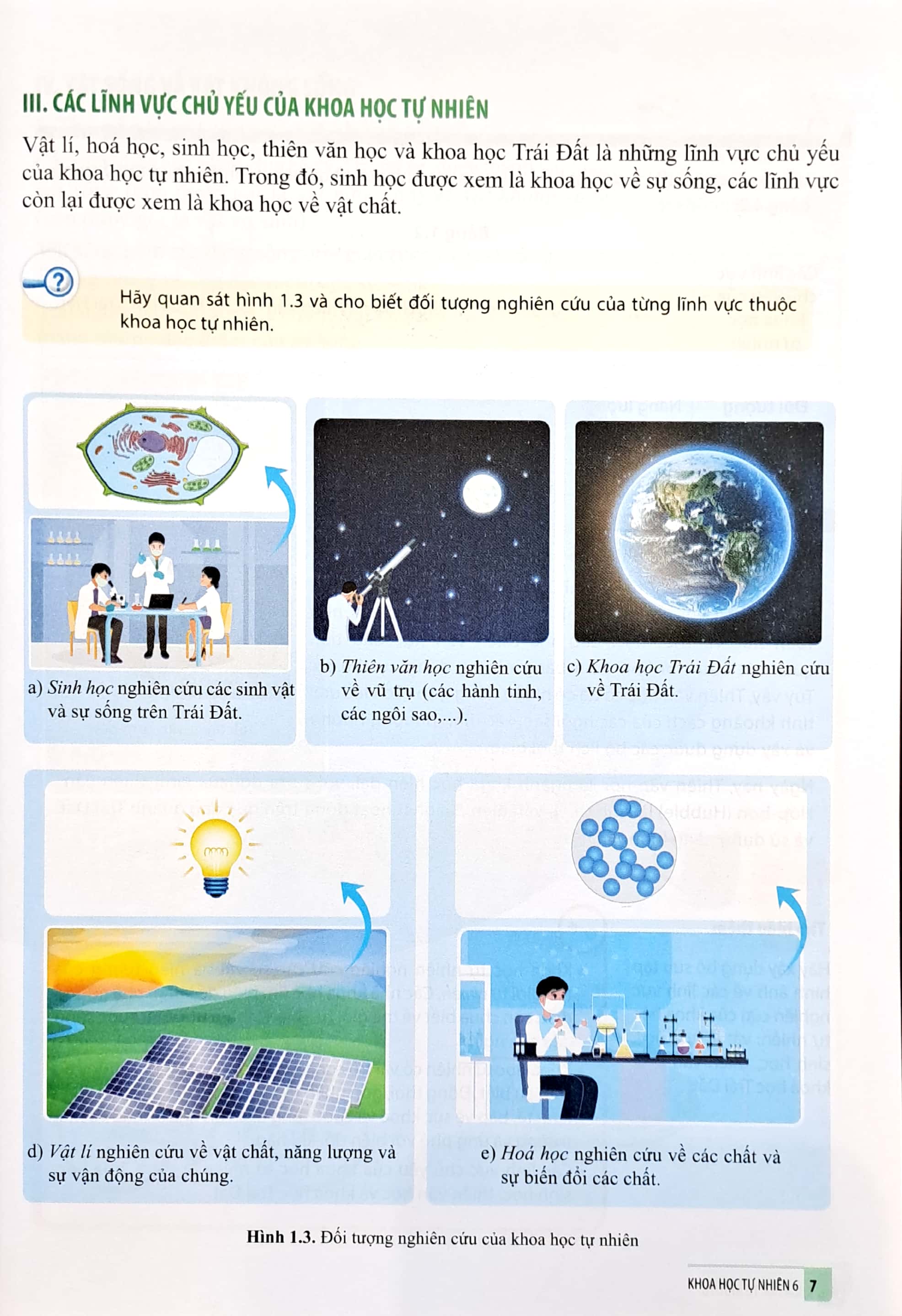 bộ khoa học tự nhiên 6 (cánh diều) (chuẩn)