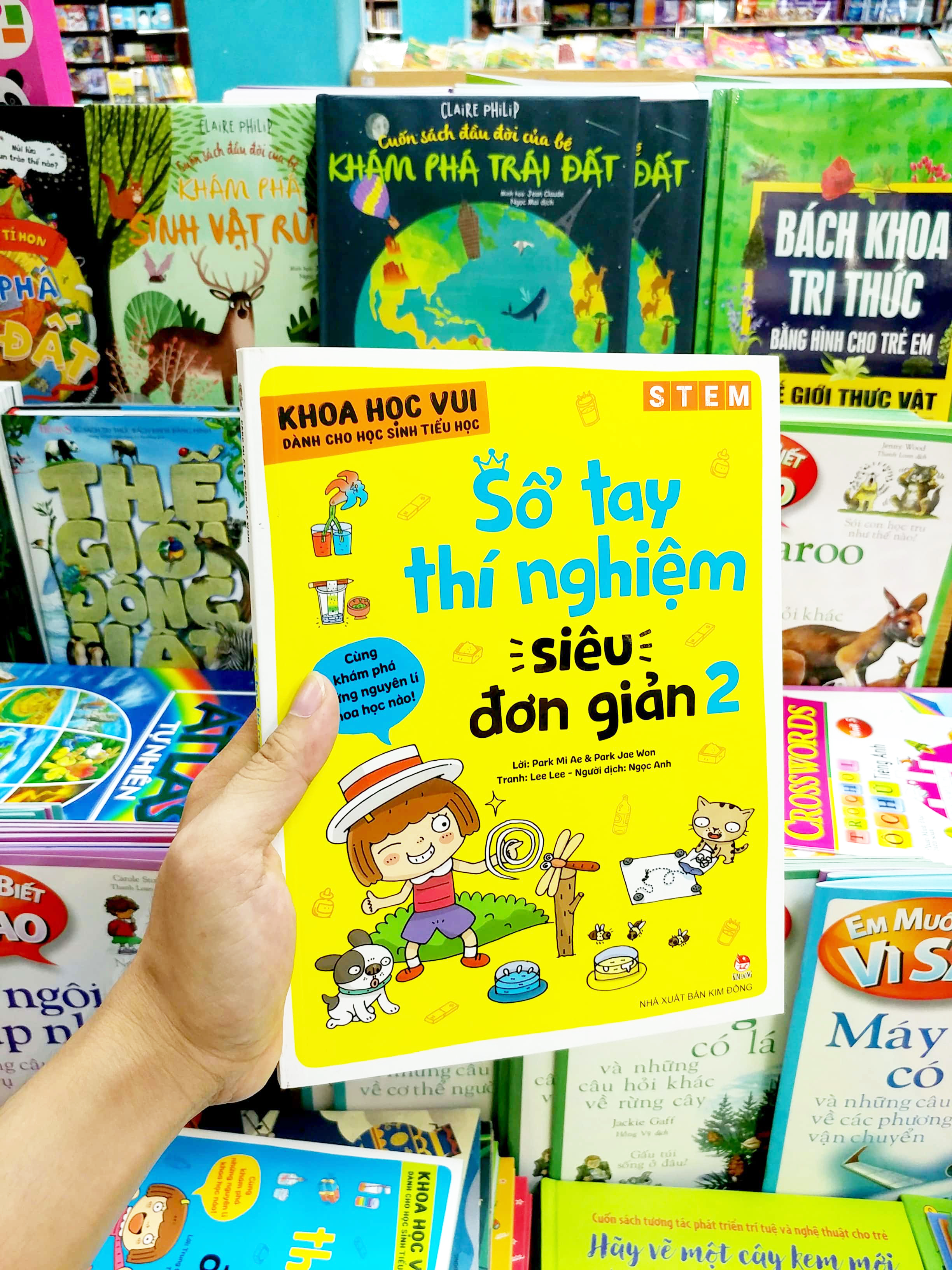 bộ khoa học vui cho học sinh tiểu học - sổ tay thí nghiệm siêu đơn giản - tập 2