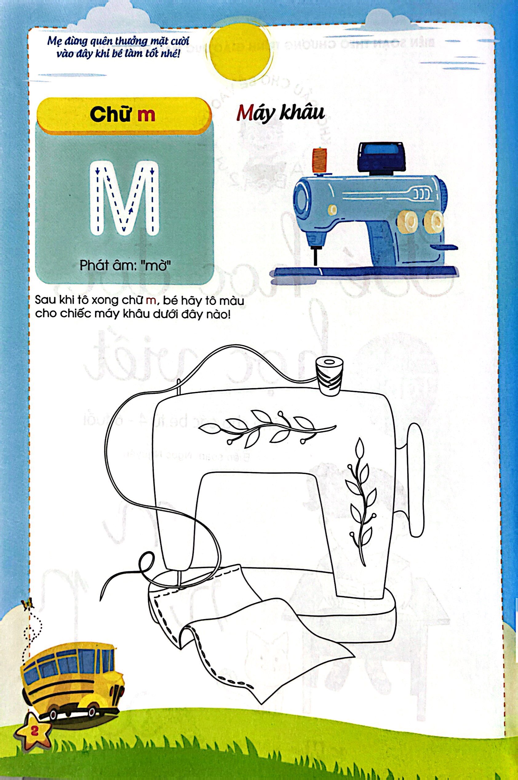 bộ khởi đầu cho bé vào lớp 1 - bé học đọc và học viết - tập 2