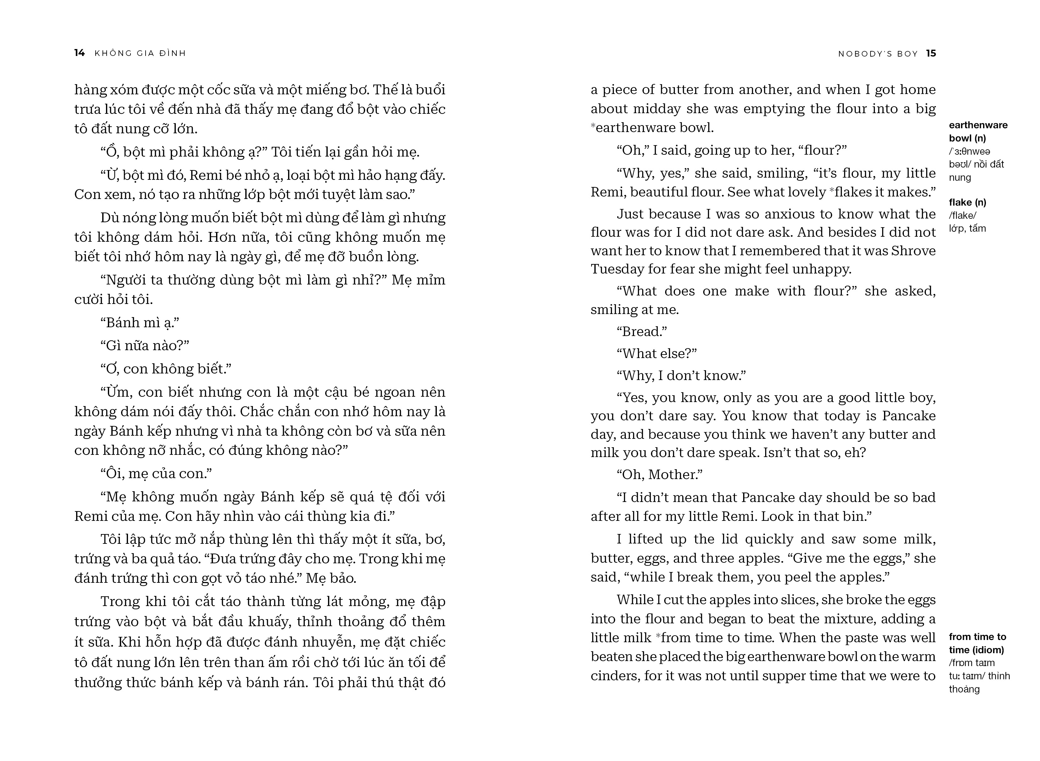 bộ không gia đình - nobodyℹs boy - song ngữ anh-việt - tập 1