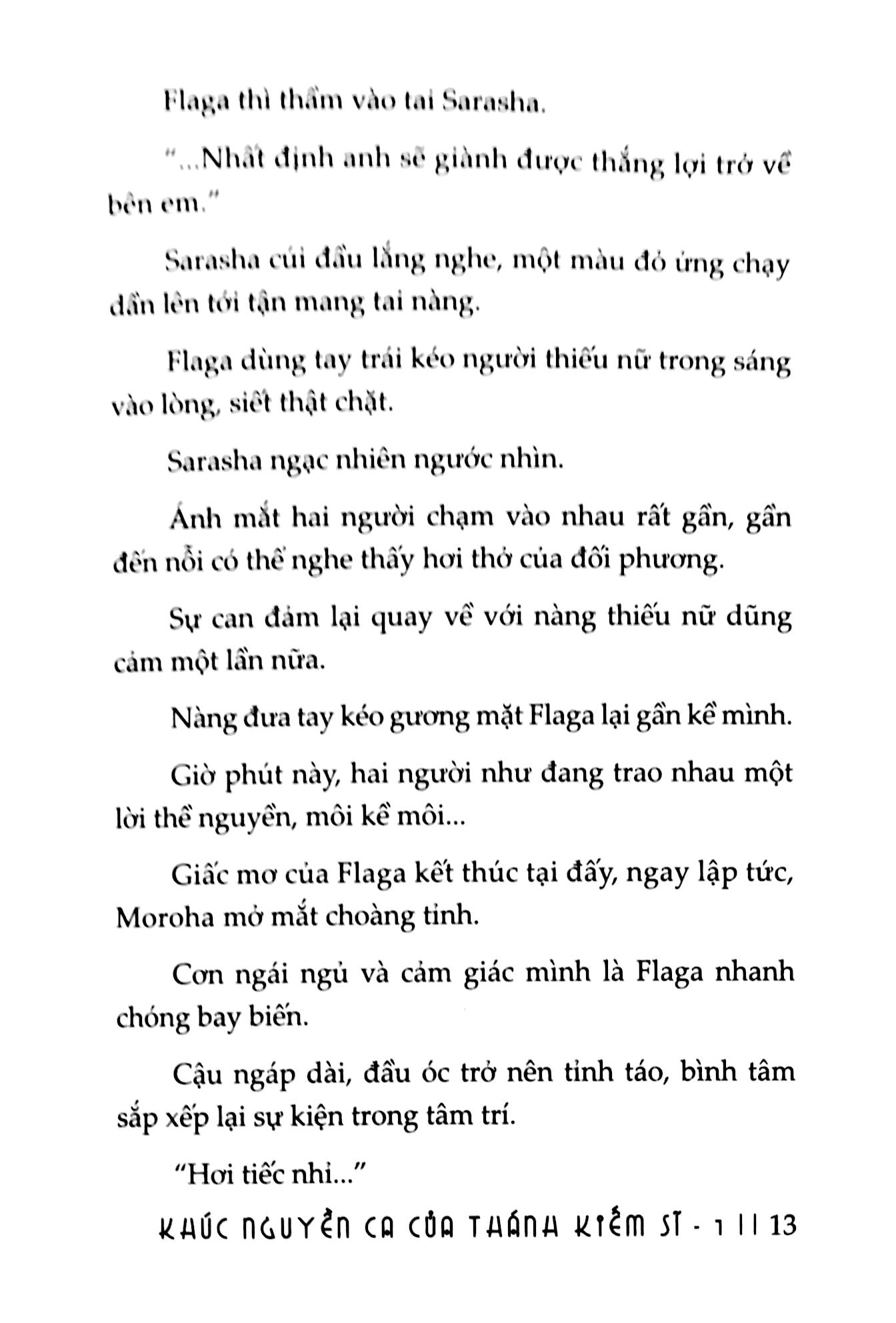 bộ khúc nguyền ca của thánh kiếm sĩ - tập 1