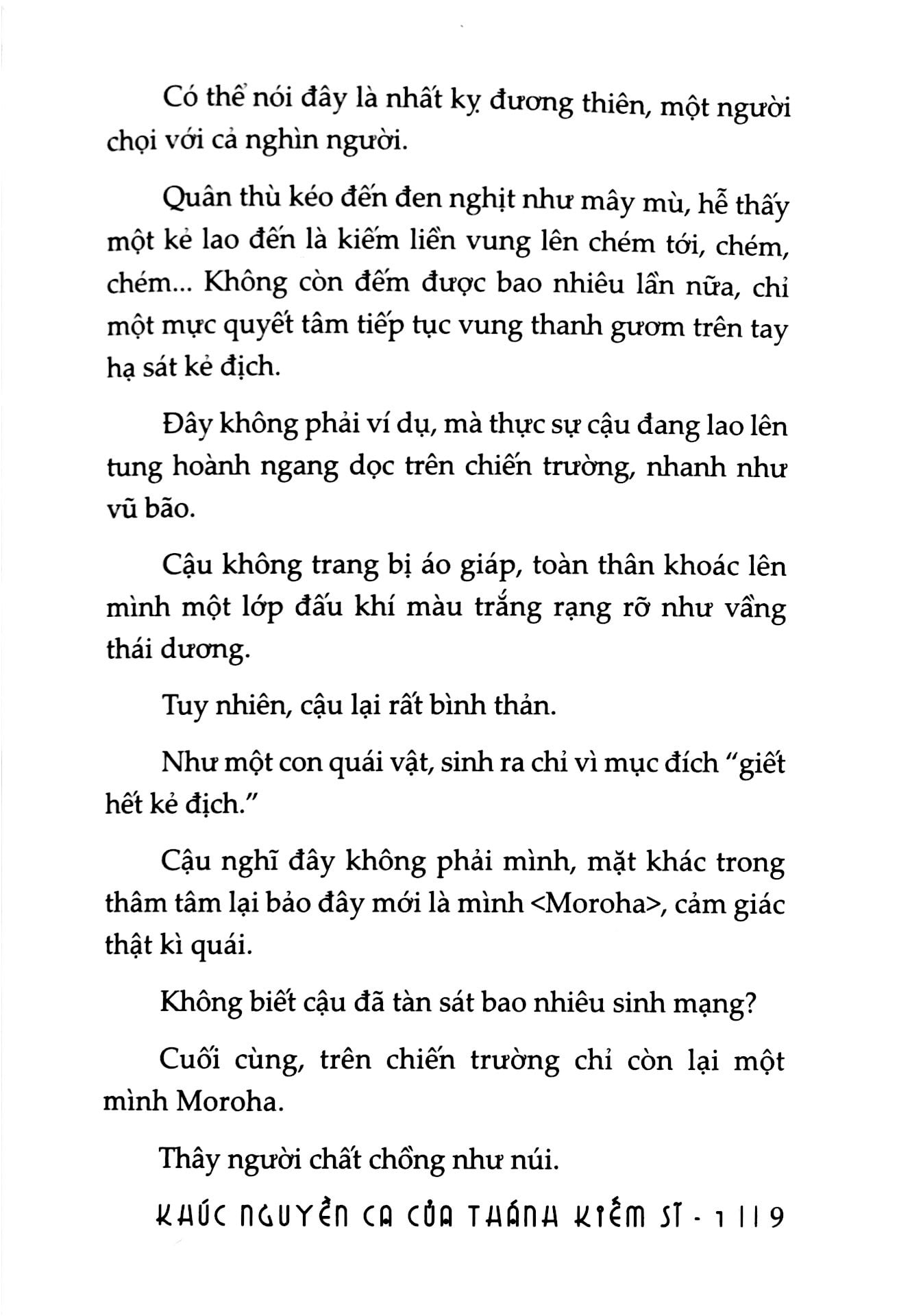 bộ khúc nguyền ca của thánh kiếm sĩ - tập 1