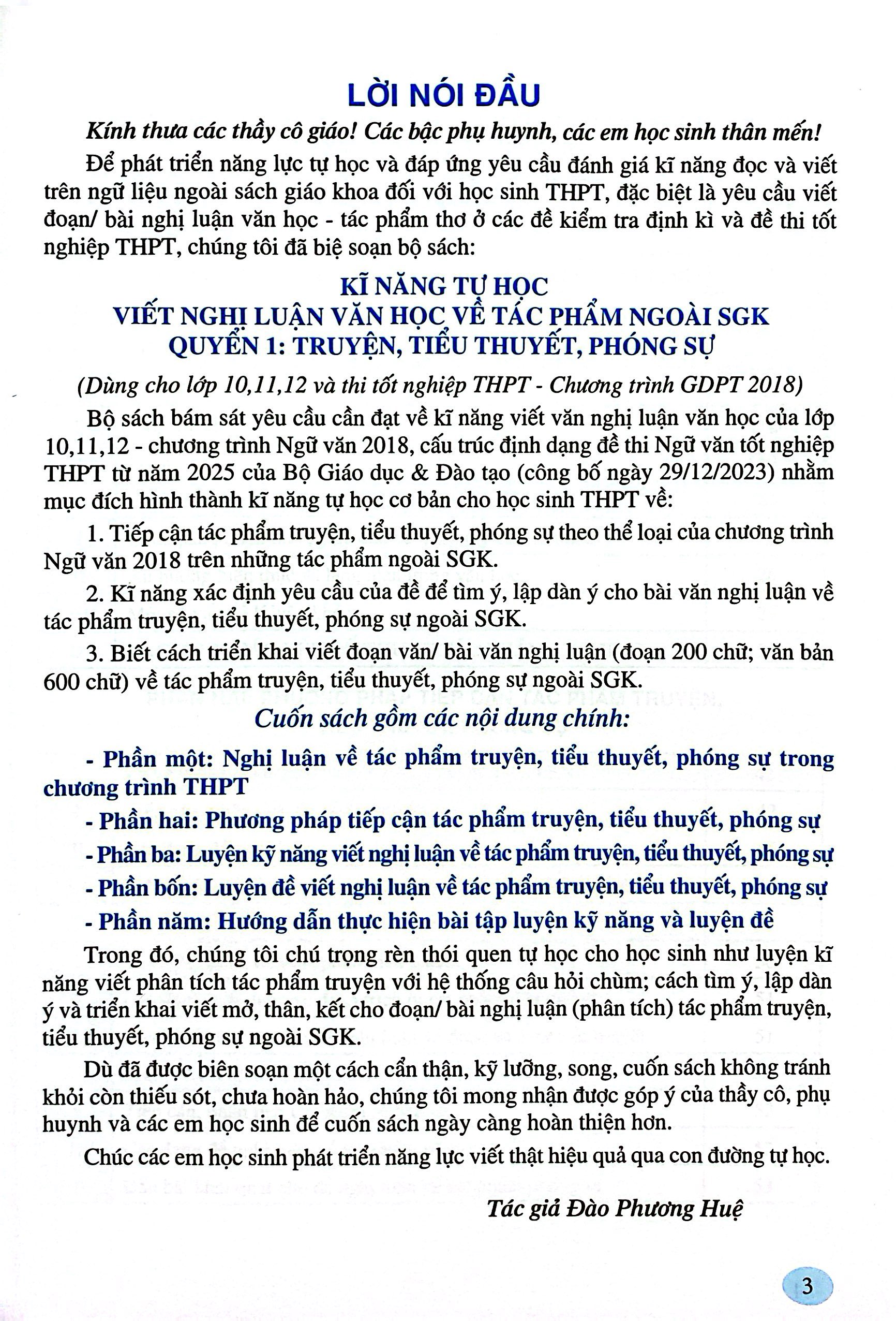 Bo
						
										
										Ki Nang Tu Hoc Viet Van Nghi Luan Van Hoc Ve Tac Pham Ngoai SGK - Quyen 1 - Truyen, Tieu Thuyet, Phong Su