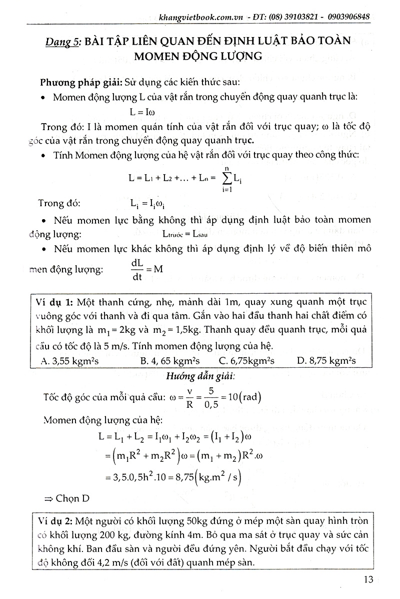 bộ kĩ thuật giải nhanh bài tập trắc nghiệm vật lí 12 - tập 1
