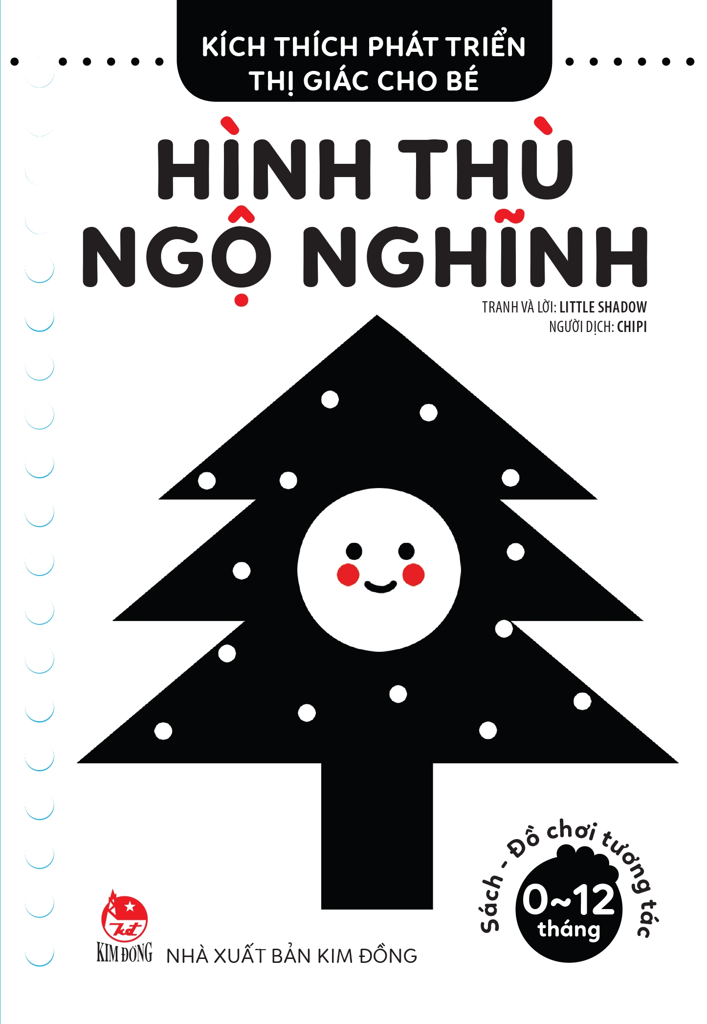 bộ kích thích phát triển thị giác cho bé - từ 0-12 tháng - hình thù ngộ nghĩnh