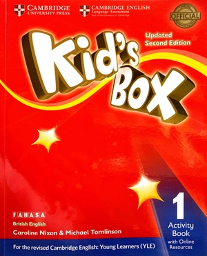 bộ kid's box 2nd ed activity book with online resources level 1