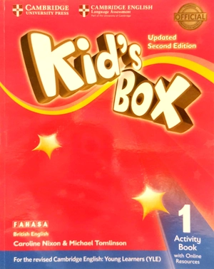 bộ kid's box 2nd ed activity book with online resources level 1