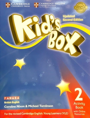 bộ kid's box 2nd ed activity book with online resources level 2