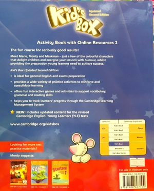 bộ kid's box 2nd ed activity book with online resources level 2