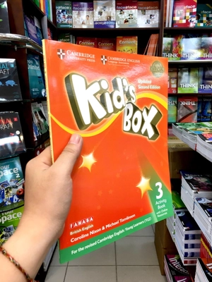 bộ kid's box 2nd ed activity book with online resources level 3