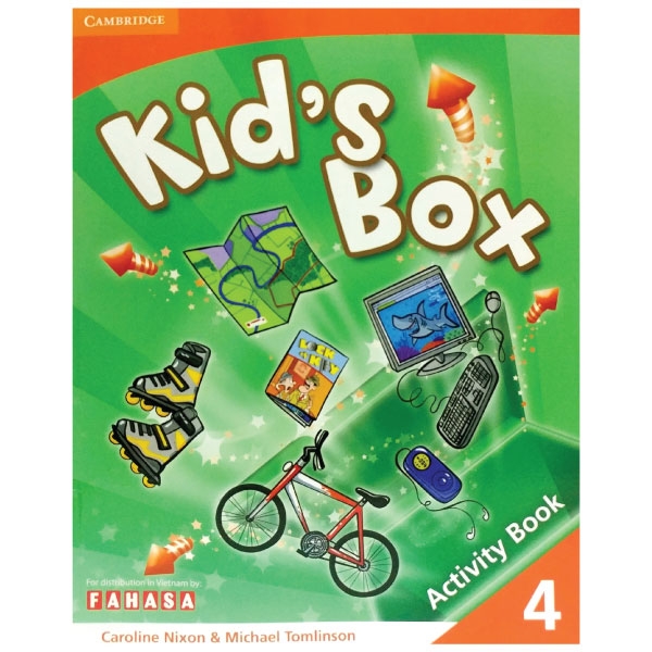 bộ kid's box 4 activity book fahasa reprint edition