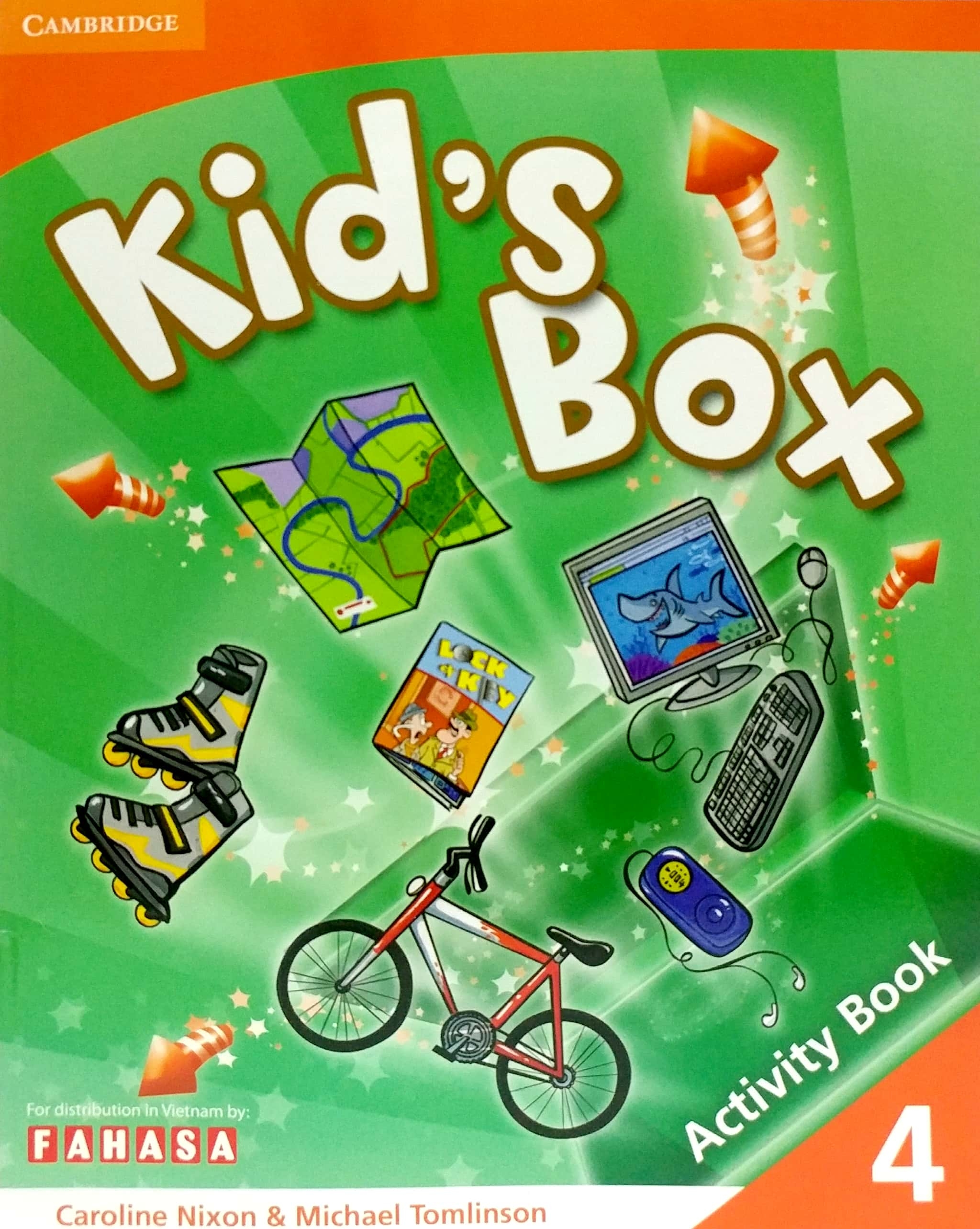 bộ kid's box 4 activity book fahasa reprint edition