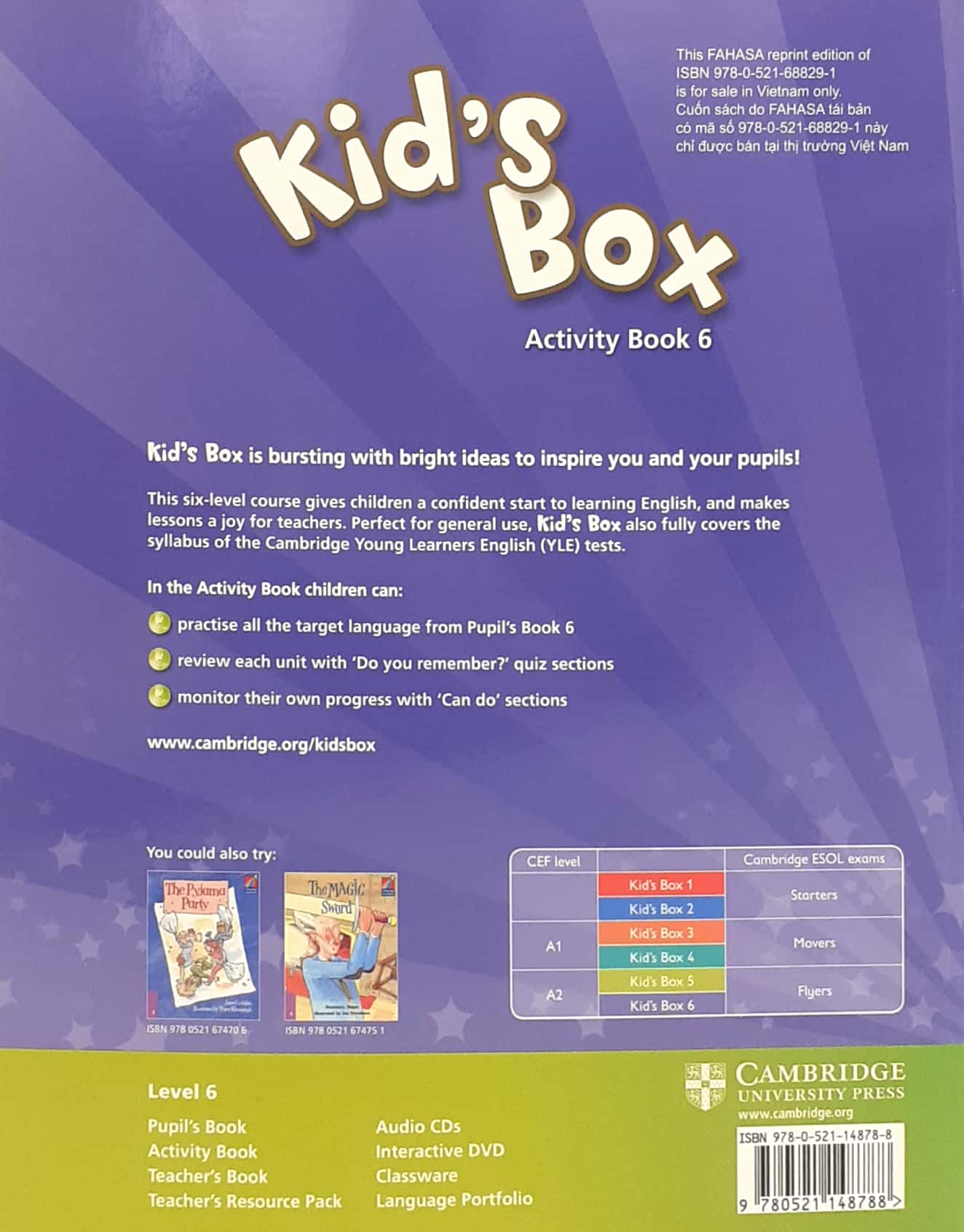 bộ kid's box 6 activity book fahasa reprint edition