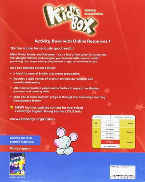 bộ kid's box level 1 activity book with online resources british english 2nd edition