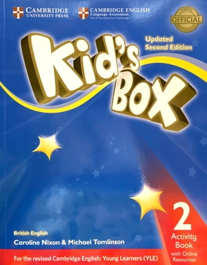 bộ kid's box level 2 activity book with online resources british english 2nd edition