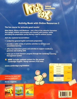 bộ kid's box level 2 activity book with online resources british english 2nd edition