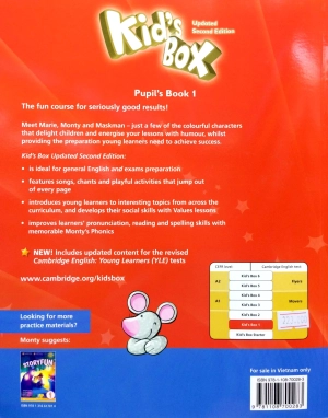 bộ kid's box second edition pupil's book level 1
