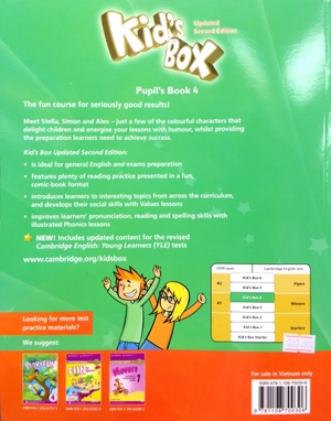bộ kid's box second edition pupil's book level 4