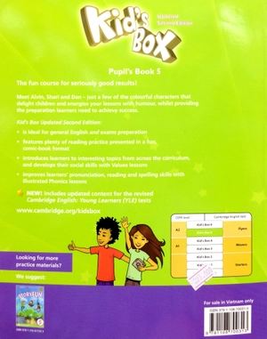 bộ kid's box second edition pupil's book level 5