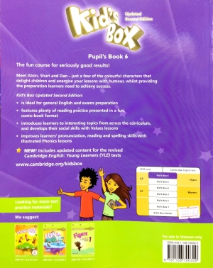 bộ kid's box second edition pupil's book level 6