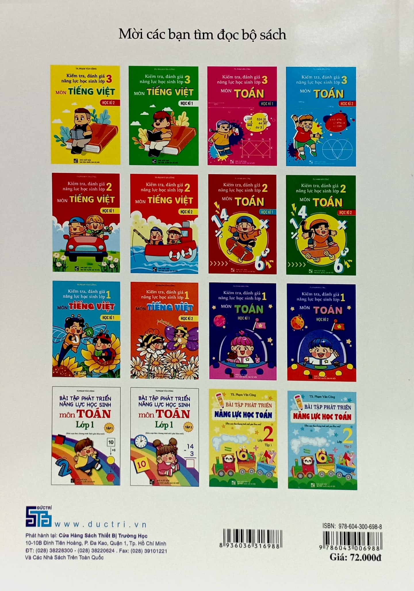 bộ kiểm tra, đánh giá năng lực học sinh lớp 4 môn toán - học kì 1