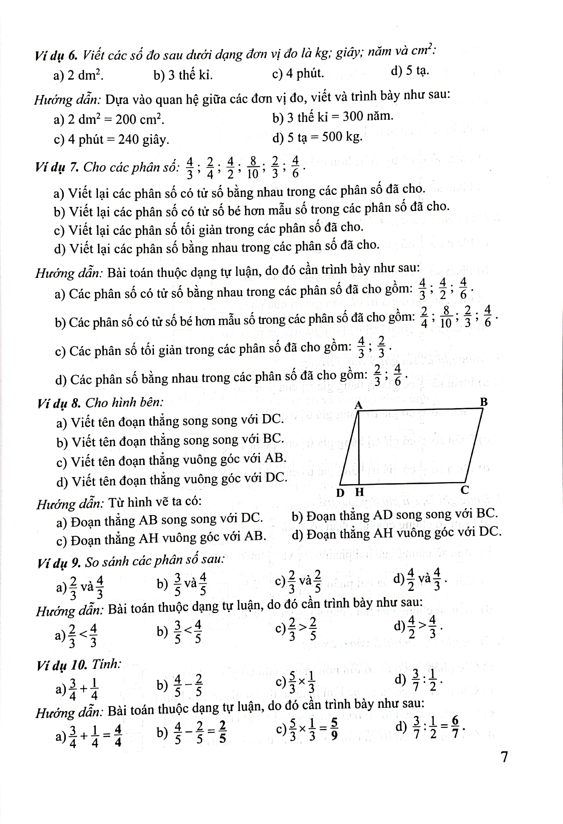 bộ kiểm tra, đánh giá năng lực học sinh lớp 4 - môn toán - học kì 2