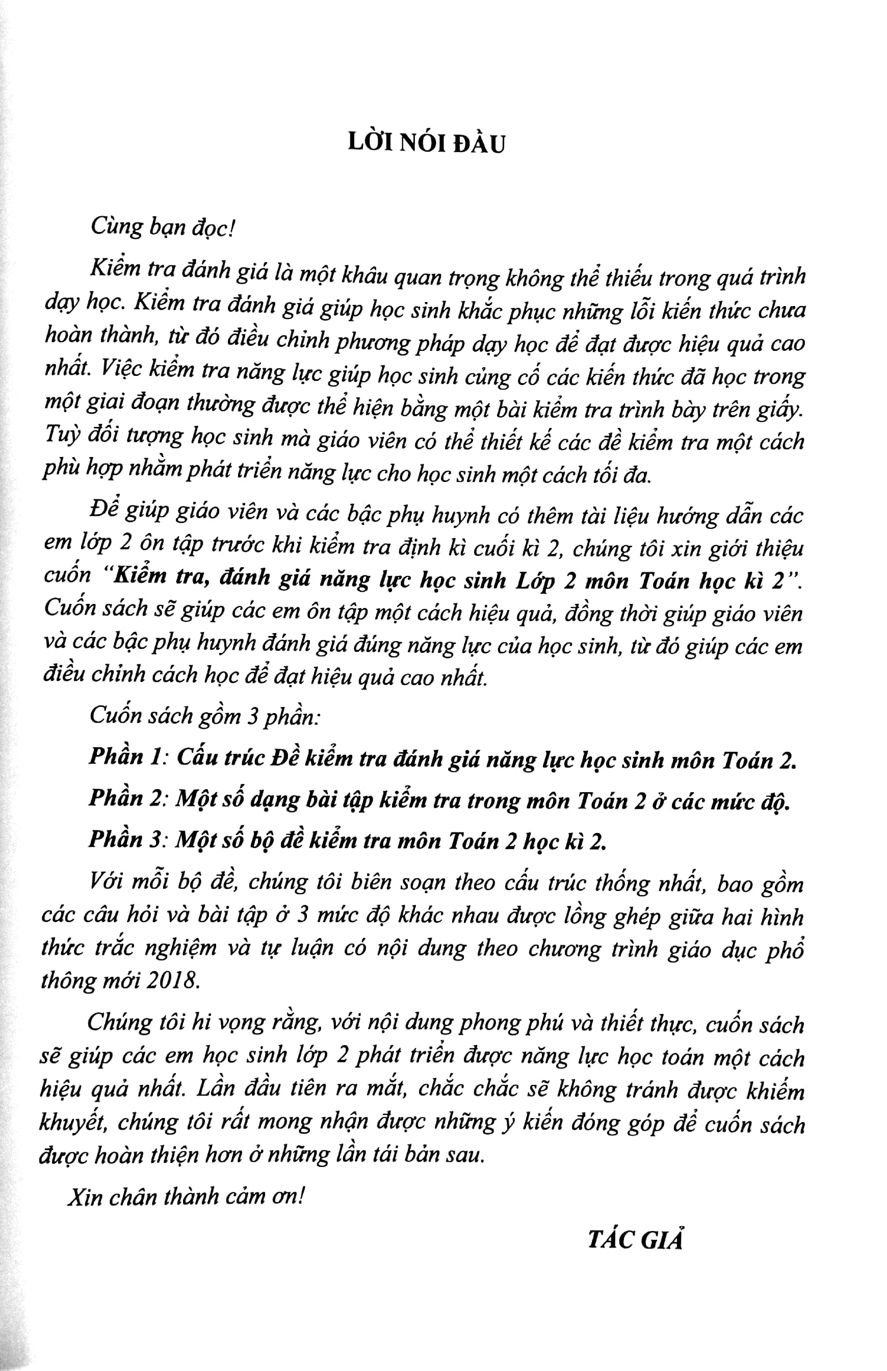 Bo
						
										
										Kiem Tra, Danh Gia Nang Luc Hoc Sinh Mon Toan 2 - Hoc Ki 2