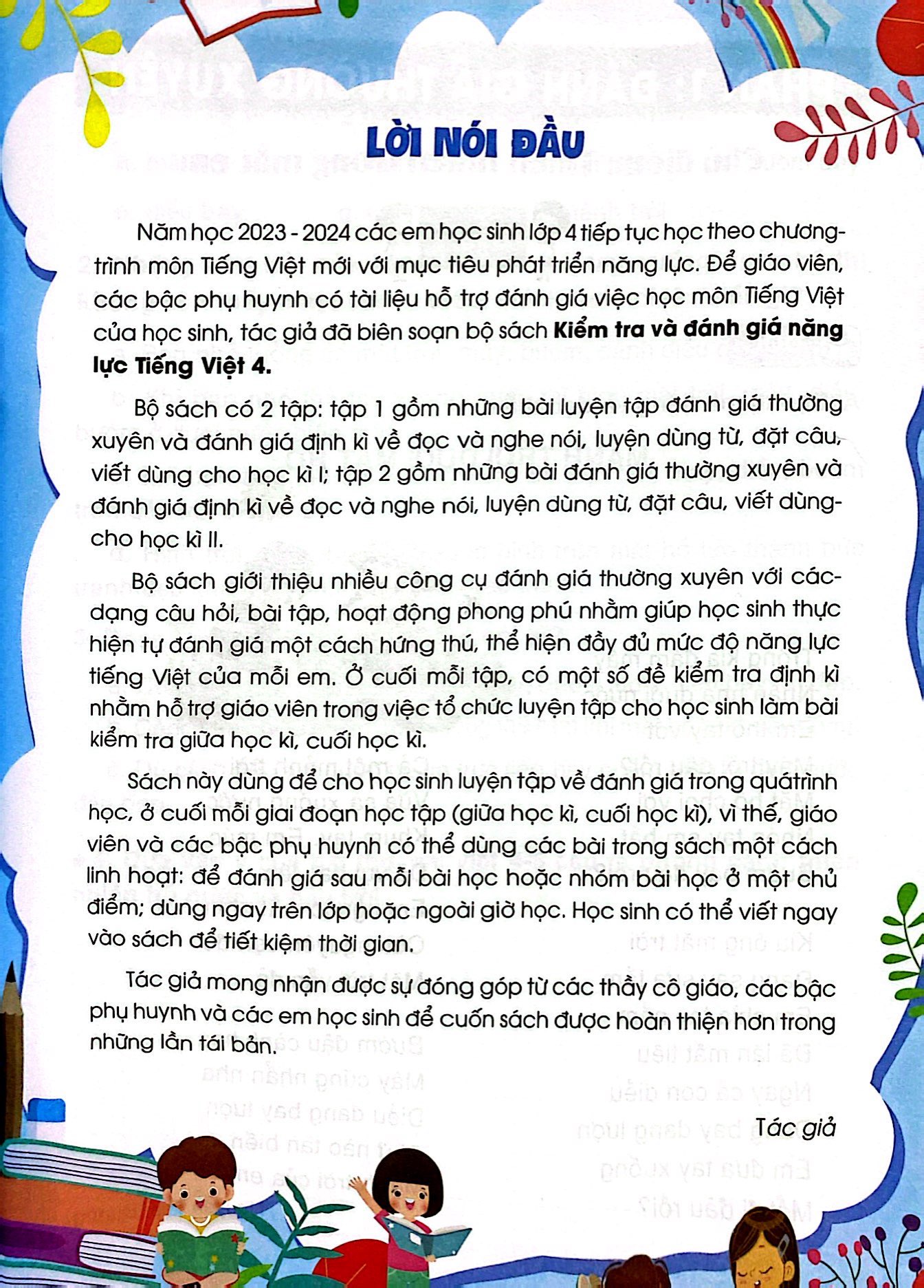 Bo
						
										
										Kiem Tra Va Danh Gia Nang Luc Tieng Viet 3 - Hoc Ki 2 (Theo Chuong Trinh Giao Duc Pho Thong 2018)