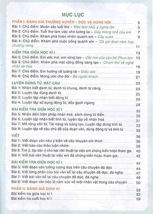 bộ kiểm tra và đánh giá năng lực tiếng việt 4 - tập 1 (biên soạn theo chương trình gdpt 2018)
