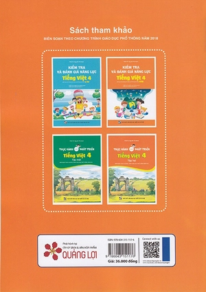 bộ kiểm tra và đánh giá năng lực tiếng việt 4 - tập 1 (biên soạn theo chương trình gdpt 2018)