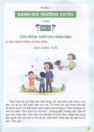 bộ kiểm tra và đánh giá năng lực tiếng việt 4 - tập 2 (biên soạn theo chương trình gdpt 2018)