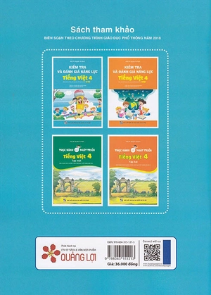 bộ kiểm tra và đánh giá năng lực tiếng việt 4 - tập 2 (biên soạn theo chương trình gdpt 2018)
