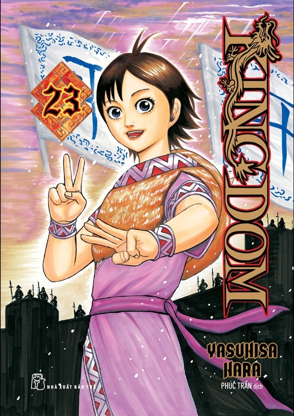 bộ kingdom - tập 23 - tặng kèm thẻ hình nhân vật