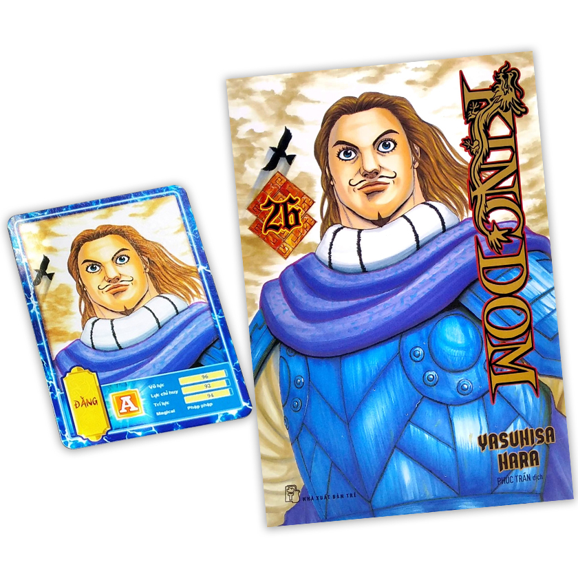 bộ kingdom - tập 26 - tặng kèm thẻ hình nhân vật