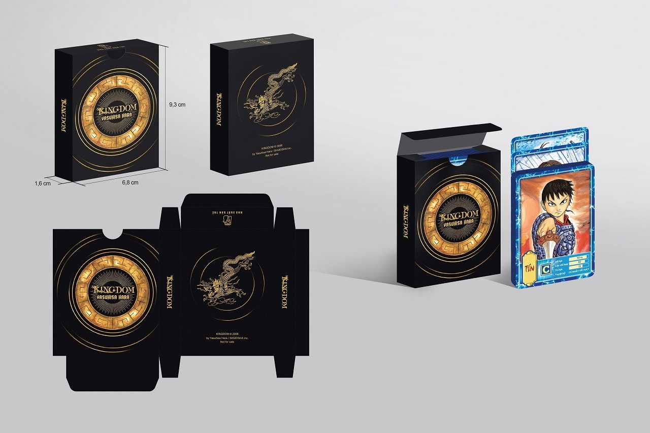 bộ kingdom - tập 31 - tặng kèm thẻ hình nhân vật + hộp giấy đựng thẻ